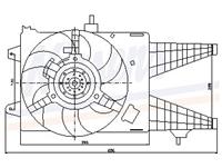 fiat Koelventilator 85137