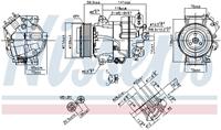 Kompressor, Klimaanlage | NISSENS (890267)