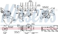 NISSENS Turbolader 93106 Abgasturbolader,Lader, Aufladung FORD,TRANSIT Kasten FA_ _,TRANSIT Bus FD_ _, FB_ _, FS_ _, FZ_ _, FC_ _