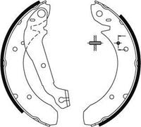 Bremsbackensatz Hinterachse ABS 8795