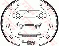 TRW Handbremsbeläge GS8218 Handbremsbacken,Bremsbackensatz, Feststellbremse MERCEDES-BENZ,SL R107,Stufenheck W123,S-CLASS W126,COUPE C123