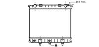 landrover RADIATEUR Rover 25 TD. Aut. 94-