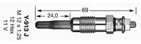 Glühkerze D-Power NGK 5317