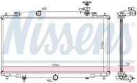 Kühler, Motorkühlung Nissens 68539