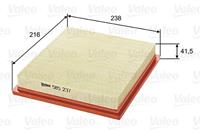Valeo Luftfilter 585237  CHRYSLER,VOYAGER IV RG, RS