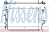 Radiator, motorkoeling NISSENS 62357
