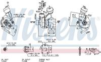 NISSENS Turbolader 93026 Abgasturbolader,Lader, Aufladung VW,TRANSPORTER IV Bus 70XB, 70XC, 7DB, 7DW,TRANSPORTER IV Kasten 70XA