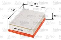 Luftfilter VALEO für CITROEN C4 I (LC)