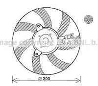 seat Koelventilatorwiel VN7527