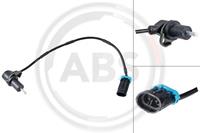 Sensor, Raddrehzahl Hinterachse links ABS 31590