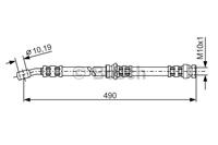 Bremsschlauch Bosch 1 987 476 076