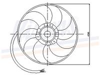 opel Koelventilator