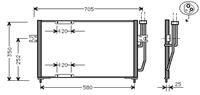 Volvo Airco Condensor 1.9 T4 / 2.0 / 2.0 T