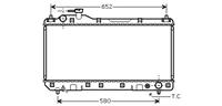 Toyota RADIATEUR BENZINE vanaf97 2.0