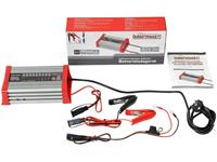 dinokraftpaket Dino KRAFTPAKET KFZ Batterieladegerät 20A-12V mit Camping-, Nacht-und Memory-Speicher Druppellader 12 V 20 A