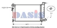 AKS Dasis Radiator PEUGEOT,CITROËN 060420N