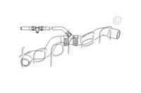 Volkswagen Radiateurslang 111804