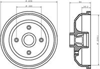 opel Remtrommel