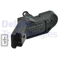 DELPHI Sensor, Saugrohrdruck PS10128  FIAT,PEUGEOT,CITROËN,QUBO 225,FIORINO Kasten/Kombi 225,206 Schrägheck 2A/C,206 CC 2D,207 WA_, WC_,307 SW 3H