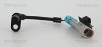Sensor, Raddrehzahl Vorderachse Triscan 8180 21109
