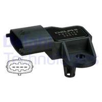 DELPHI Saugrohrdrucksensor PS10124 Ladedrucksensor,Abgasdrucksensor OPEL,FIAT,ALFA ROMEO,CORSA D,ZAFIRA B A05,ASTRA H Caravan L35,MERIVA,ZAFIRA A F75_