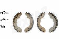 Bremsbackensatz Hinterachse Textar 91046200