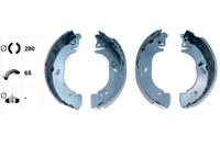 Bremsbackensatz Hinterachse Textar 91054500
