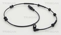 Sensor, Raddrehzahl Vorderachse Triscan 8180 15136