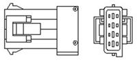 magnetimarelli MAGNETI MARELLI Lambdasonde 466016355016 Lambda Sensor,Regelsonde PEUGEOT,CITROËN,206 Schrägheck 2A/C,207 WA_, WC_,307 SW 3H,307 3A/C,307 Break 3E