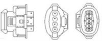 magnetimarelli MAGNETI MARELLI Lambdasonde 466016355115 Lambda Sensor,Regelsonde OPEL,ZAFIRA A F75_,ASTRA G CC F48_, F08_,ASTRA G Caravan F35_,ASTRA G Cabriolet F67