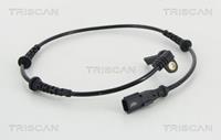 Sensor, Raddrehzahl Vorderachse Triscan 8180 25109
