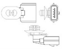 magnetimarelli MAGNETI MARELLI Lambdasonde 466016355114 Lambda Sensor,Regelsonde RENAULT,CLIO III BR0/1, CR0/1,TWINGO II CN0_,MODUS / GRAND MODUS F/JP0_