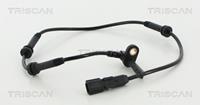 Sensor, Raddrehzahl Vorderachse Triscan 8180 25155
