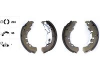 Bremsbackensatz Hinterachse Textar 91065300
