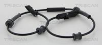 Sensor, Raddrehzahl Hinterachse Triscan 8180 25287