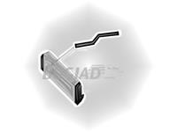 BUGIAD Ladeluftschlauch 81633  MERCEDES-BENZ,SPRINTER 3-t Kasten 903,SPRINTER 2-t Bus 901, 902,SPRINTER 2-t Kasten 901, 902,SPRINTER 3-t Bus 903