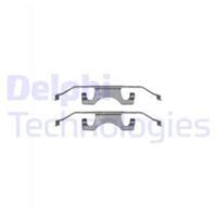 DELPHI Zubehörsatz, Scheibenbremsbelag LX0340  BMW,ALPINA,5 E39,5 Touring E39,B10 E39