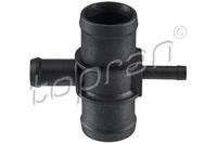 TOPRAN Flansch 114 415 Kühlmittelflansch,Kühlwasserflansch VW,AUDI,SKODA,GOLF V 1K1,TOURAN 1T1, 1T2,GOLF VI 5K1,GOLF PLUS 5M1, 521