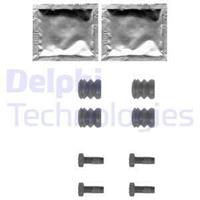 Zubehörsatz, Scheibenbremsbelag Delphi LX0355
