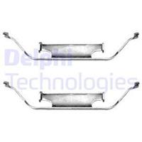 DELPHI Zubehörsatz, Scheibenbremsbelag BMW,JAGUAR LX0135