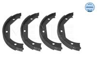 MEYLE Handbremsbeläge BMW 314 042 0007 MPB0032,1163988,34411163988 Handbremsbacken,Bremsbackensatz, Feststellbremse 34416761292,6761292
