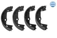 MEYLE Handbremsbeläge OPEL,SAAB,VAUXHALL 614 042 1009 90509606,MPB0046,4838660 Handbremsbacken,Bremsbackensatz, Feststellbremse 1605764,1605921