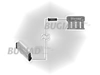 Ladeluftschlauch Ansaugkrümmer links Bugiad 84622