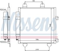 Condensor, airconditioning 94891