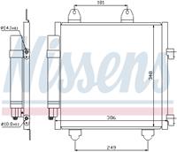 Condensor, airconditioning 94891