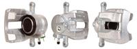 Bremssattel Vorderachse links hinter der Achse Elstock 82-1991
