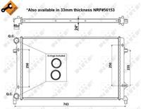 NRF Wasserkühler 53405 Kühler,Motorkühler VW,AUDI,SKODA,GOLF V 1K1,TOURAN 1T1, 1T2,GOLF VI 5K1,GOLF PLUS 5M1, 521,CADDY III Kombi 2KB, 2KJ, 2CB, 2CJ