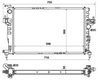 opel Radiateur 58282