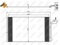Volvo Condensor, airconditioning