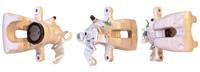 Bremssattel Hinterachse rechts hinter der Achse Elstock 87-0816